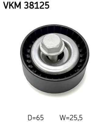 Galet enrouleur de courroie d'accessoire SKF ref. VKM 38125